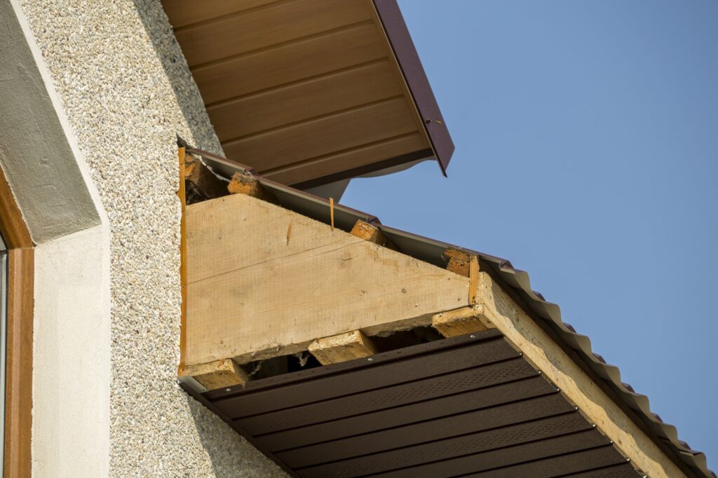 damaged Fascia repair